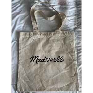 Madewell Canvas Cream Tote Bag